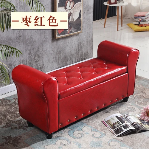 

Door Change Shoe Stool European Storage Bench Clothing Store Sofa Stool Multifunctional Storage Bed Tail Fitting Room Stool