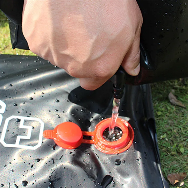 Складной мешок для воды и душа Легкий ПВХ хранения с подогревом на солнечной