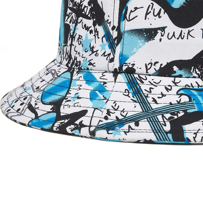 

Fashion Panama Cap Spring Summer Bucket Hats Women Fisherman Hat Men Hip Hop Bob Hat Unisex Flat Top