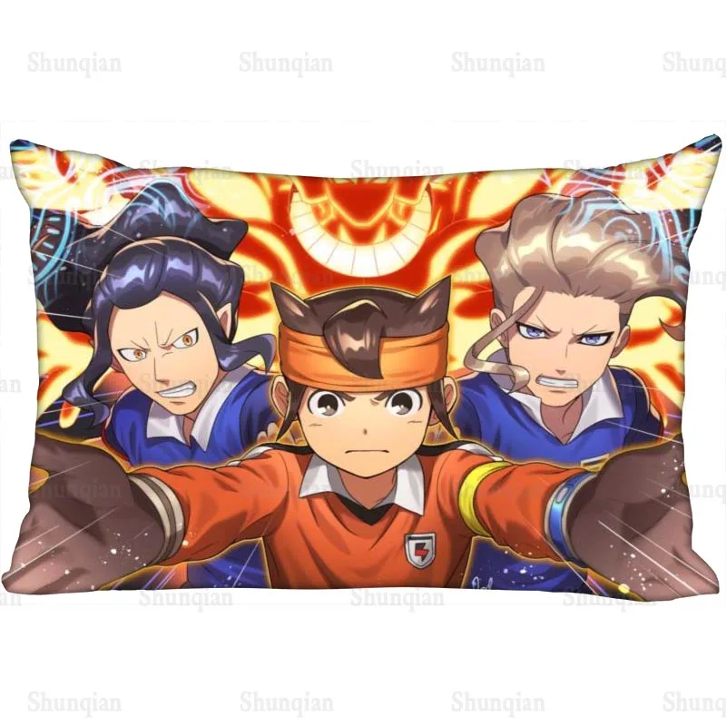 

Inazuma Eleven Orion No Kokuin наволочка из сатиновой ткани прямоугольная Свадебная Декоративная Наволочка на молнии 40x60 см, 50x75 см 0512