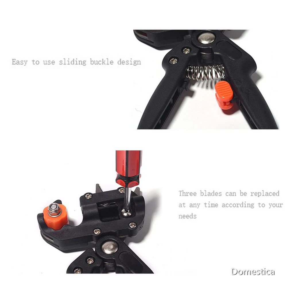 

1PCS Grafting Machine Fruit Tree Knife Seedling Grafting Scissors Gardening Tools Multifunctional New Household Accessories