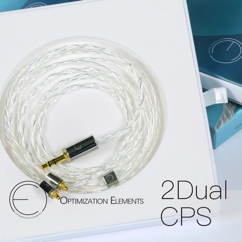 OEAudio 2DualCPS обновленный кабель с серебряной линией 2 5 мм 3 4 разъем Type C|Наушники и