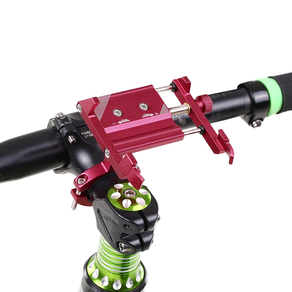 Регулируемый металлический велосипедный держатель для мобильного телефона с