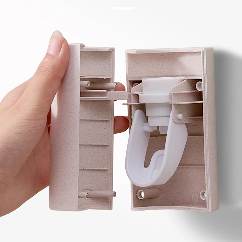 Автоматический диспенсер для зубной пасты держатель щетки из пшеничной соломы