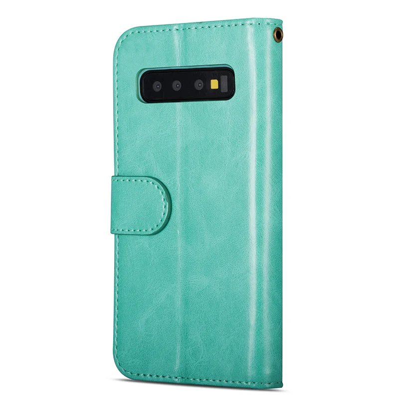 Кожаный флип-кошелек A50 A70 A10 A20 E A30 A40 чехлы на молнии для samsung Galaxy S9 Plus S8 S10 S7 S6 Edge Note 10+ 8 9 чехол Mujer