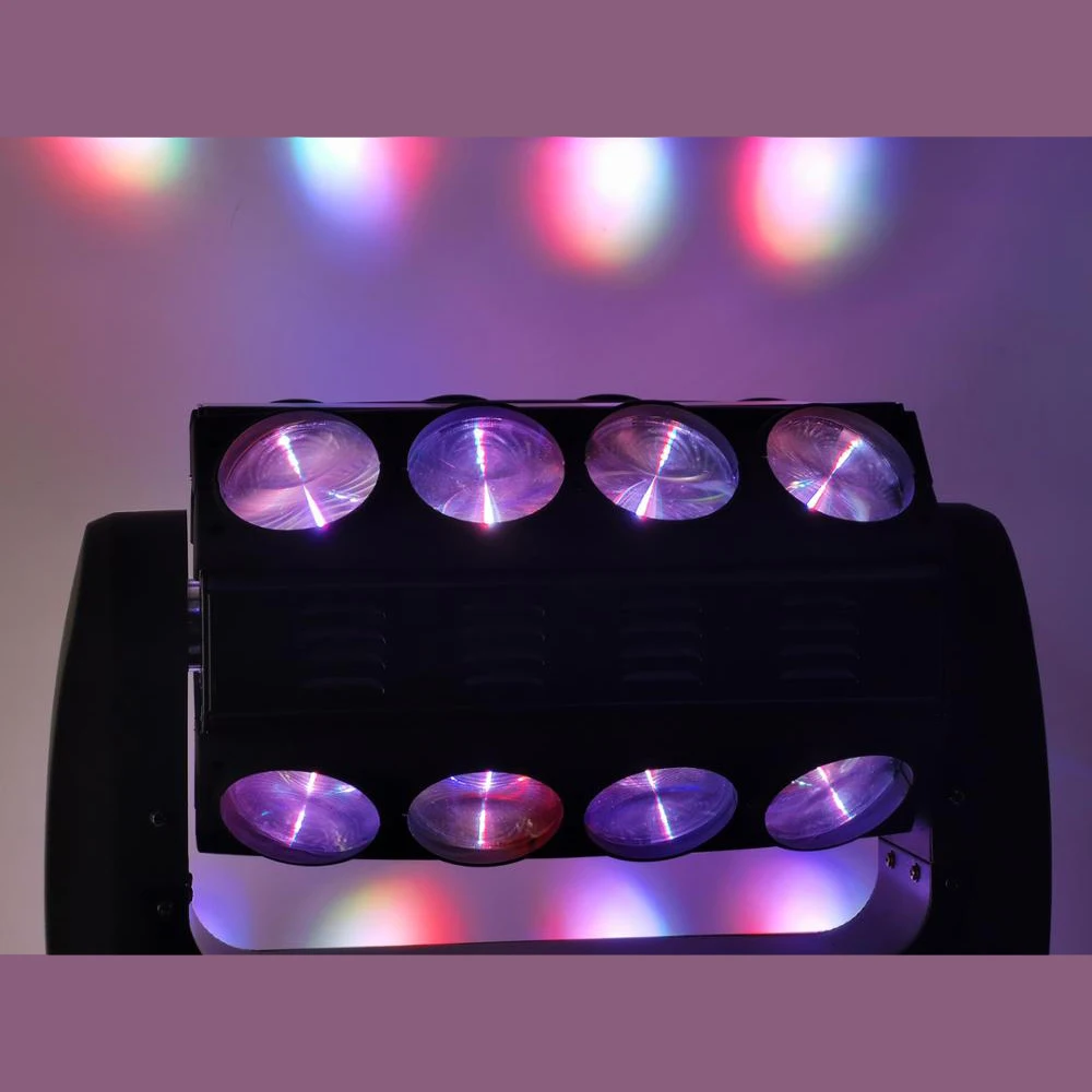 

2 pieces / 16x10w rgbw 4in1 moving head beam light Infinitely rotating beam light DMX512 dj light 16 pieces 10w LED