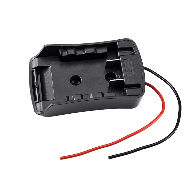 

Для адаптеров 18 в, разъем питания аккумулятора, адаптер док-станции с 12 Awg, цвет черный