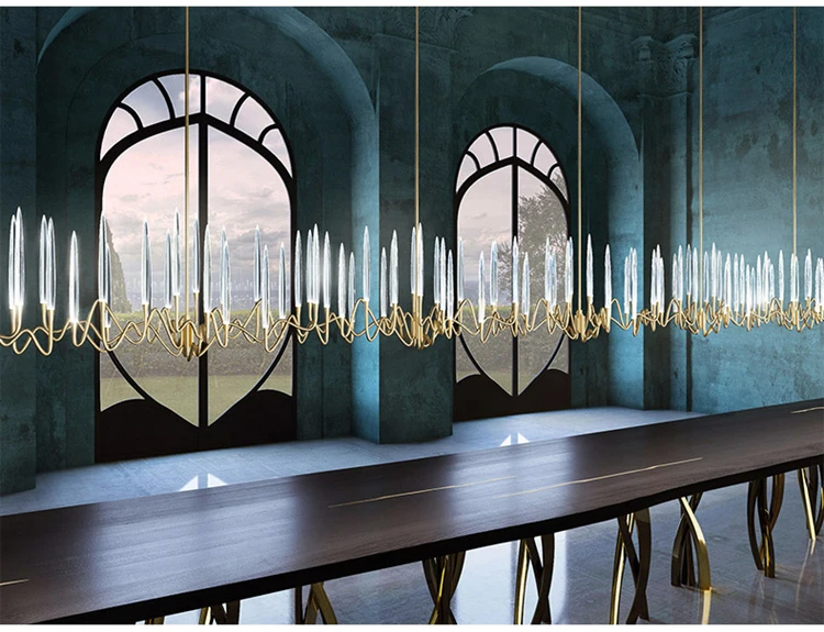 Роскошный Современный хрустальный подвесной светильник винтажный необычный G4