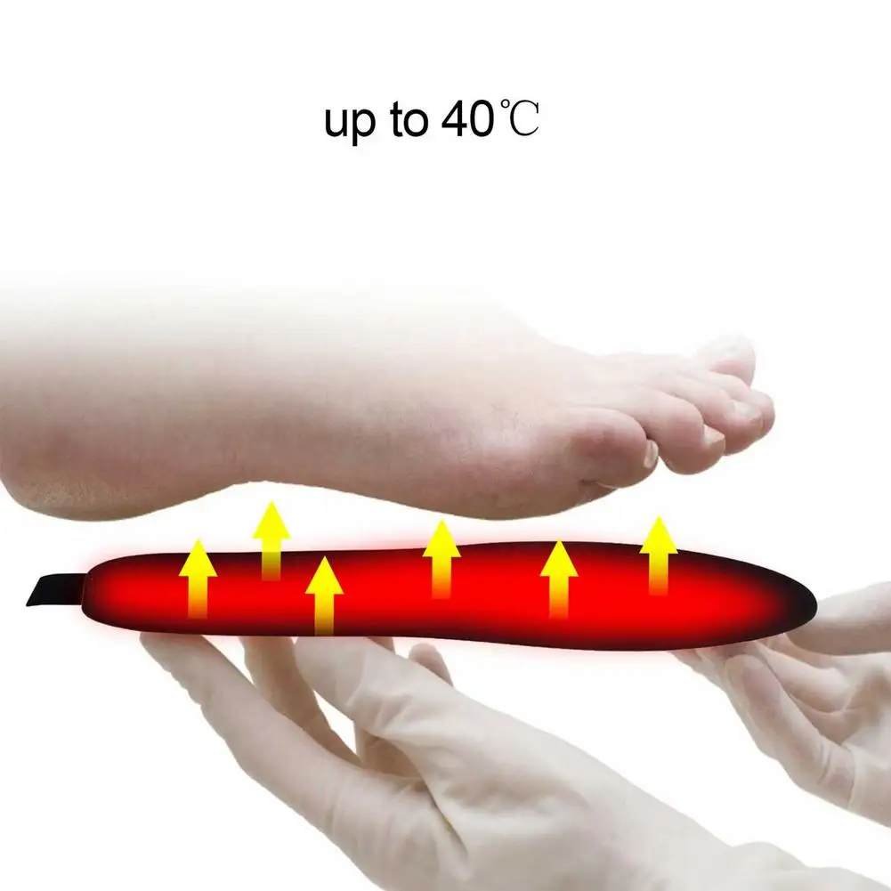 2100Mah Rechargeable Electric Heating Insoles With Remote Control Winter Warm Heated Sport Shoes Pads For Skiing Hunting | Спорт и