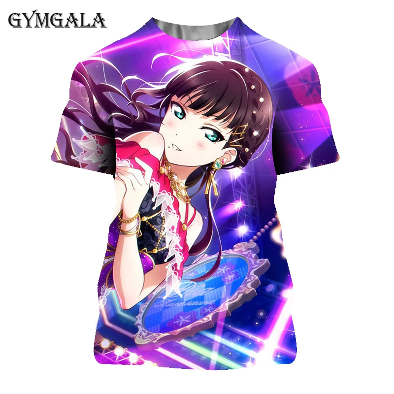 

Anime 3D Print Cartoon Sexy T Shirt Streetwear Sexy Loli Girl Love Live Men Women Fashion T-shirts Harajuku Kid Shirts Tshirts