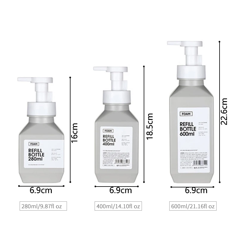 Пенящаяся бутылка пенопласт мыло диспенсер муссы жидкая пена сделать бутылки