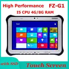 Подержанный планшет 2021 дюйма для Panasonic FZ-G1 i5 4310u 8G IPS экран с ТБ SSD рукописный ввод с сенсорным экраном наружный прочный планшет