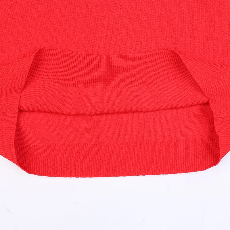 

Brand Designer Women Knitted Top 2021 Summer Military Turn Down Collar SHort Sleeve Green/Red Thin Sweater Shirt Knitwear