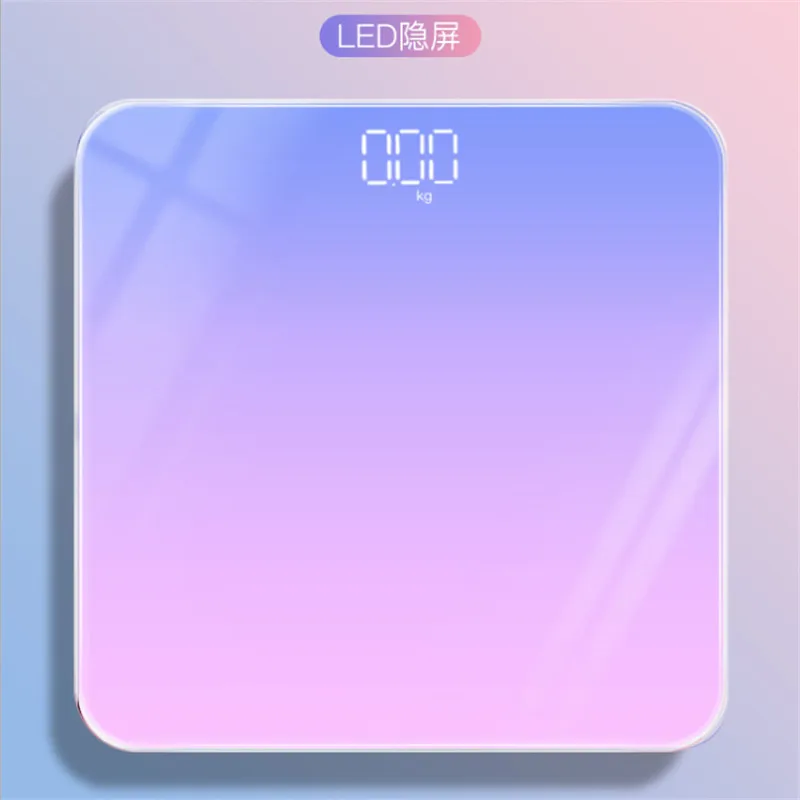 Электронные весы для зарядки градиентные женщин в общежитии маленькие