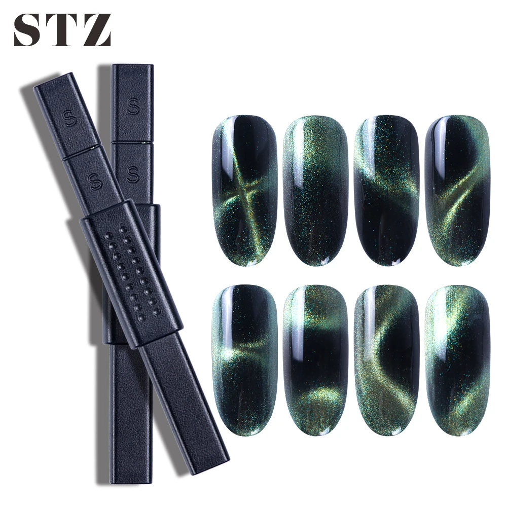STZ магнитный гель кошачьи глаза сильный магнит доска для маникюра лак ногтей 5D
