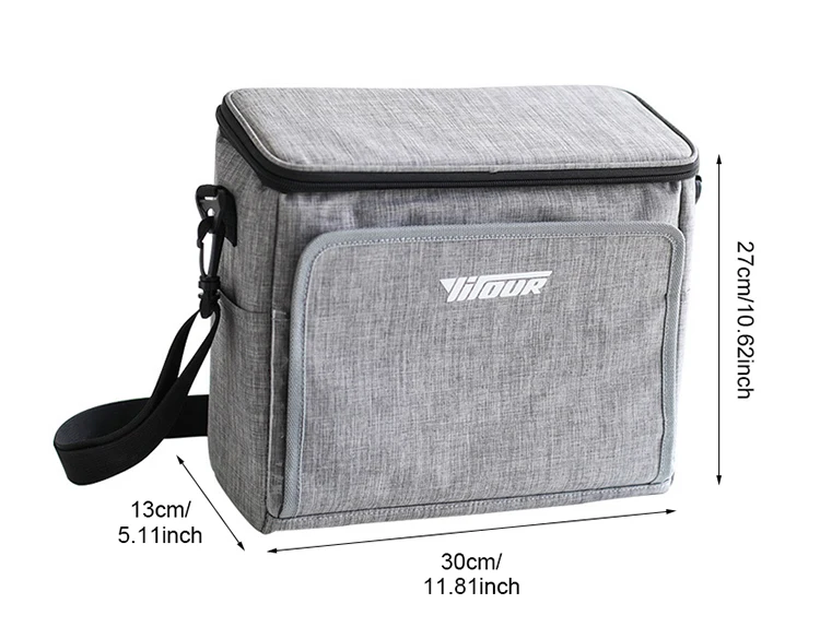 Car Seat Back Organizer Hanging Waterproof Cooler Bag Lunch Bag Food Drink Thermal Pouch Picnic Box Insulated Cool Container
