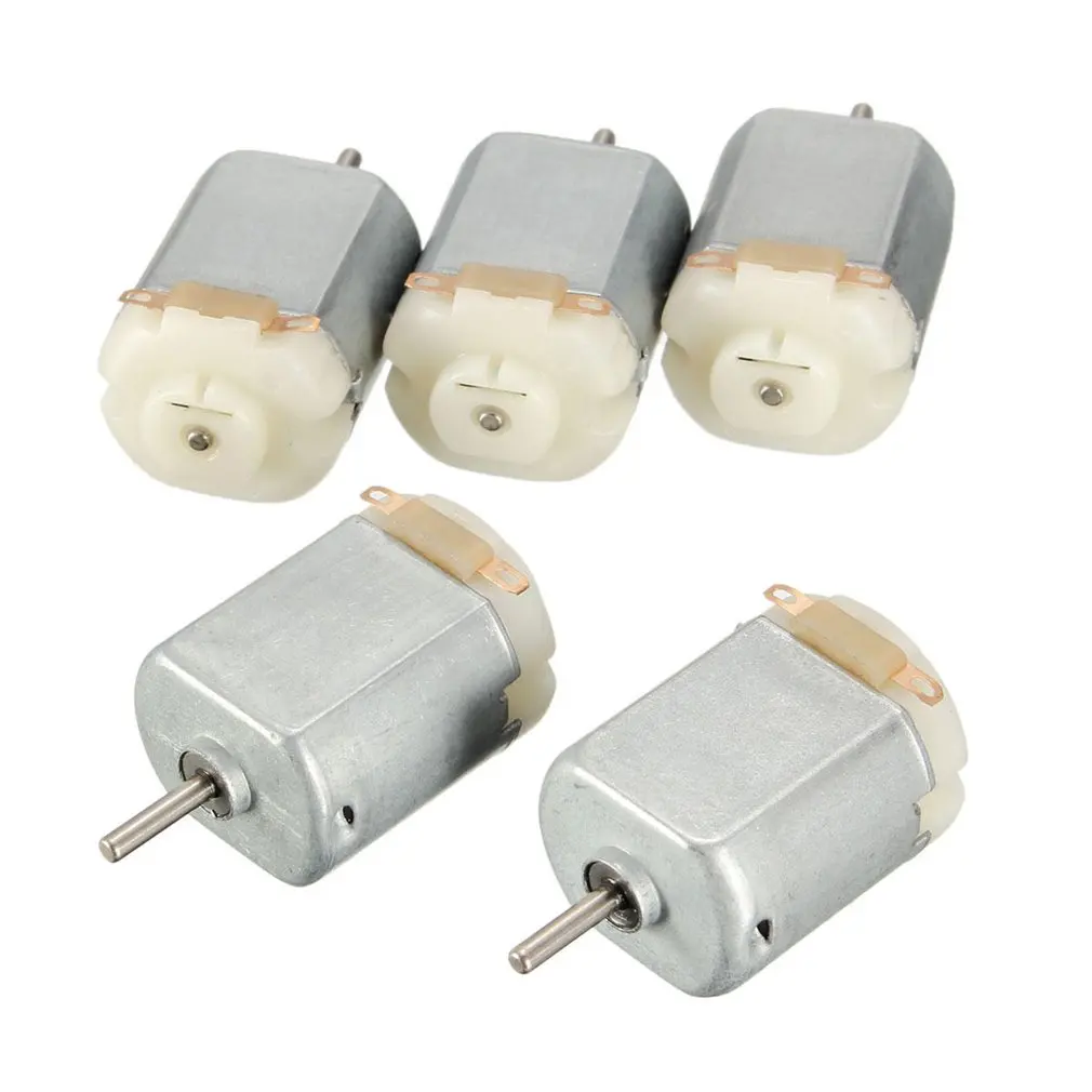 

5pcs Dc 3v Mini Motor For Arduino Diy Smart Car Car Accessories