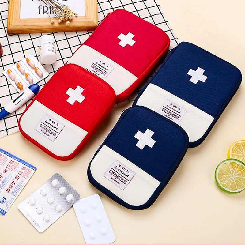 

Portable First Aid Kit Bag Medical Kit Travel Medicine Storage Bag Camping Emergency Survival Bag Pill Case Emergency Kit Bag