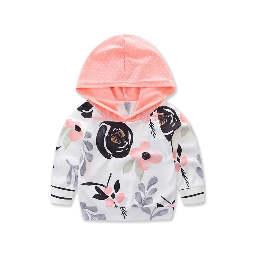 3pcs Toddler Kids Baby Girls Clothes Set Long Sleeve Hoodie Shirt Sweatshirt Tops+Pants Outfit 0-3Y