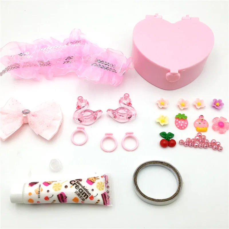 Happyxuan Дети DIY Шкатулка принцессы дети веселье Искусство и ремесла материал наборы