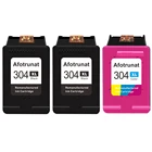 Фотокамера Afotrunat 304XL чернильные картриджи для HP 304 XL, черная и трехцветная, для HP DeskJet 2620 2622 2630 ENVY 2632 5010 5020 5030 5032