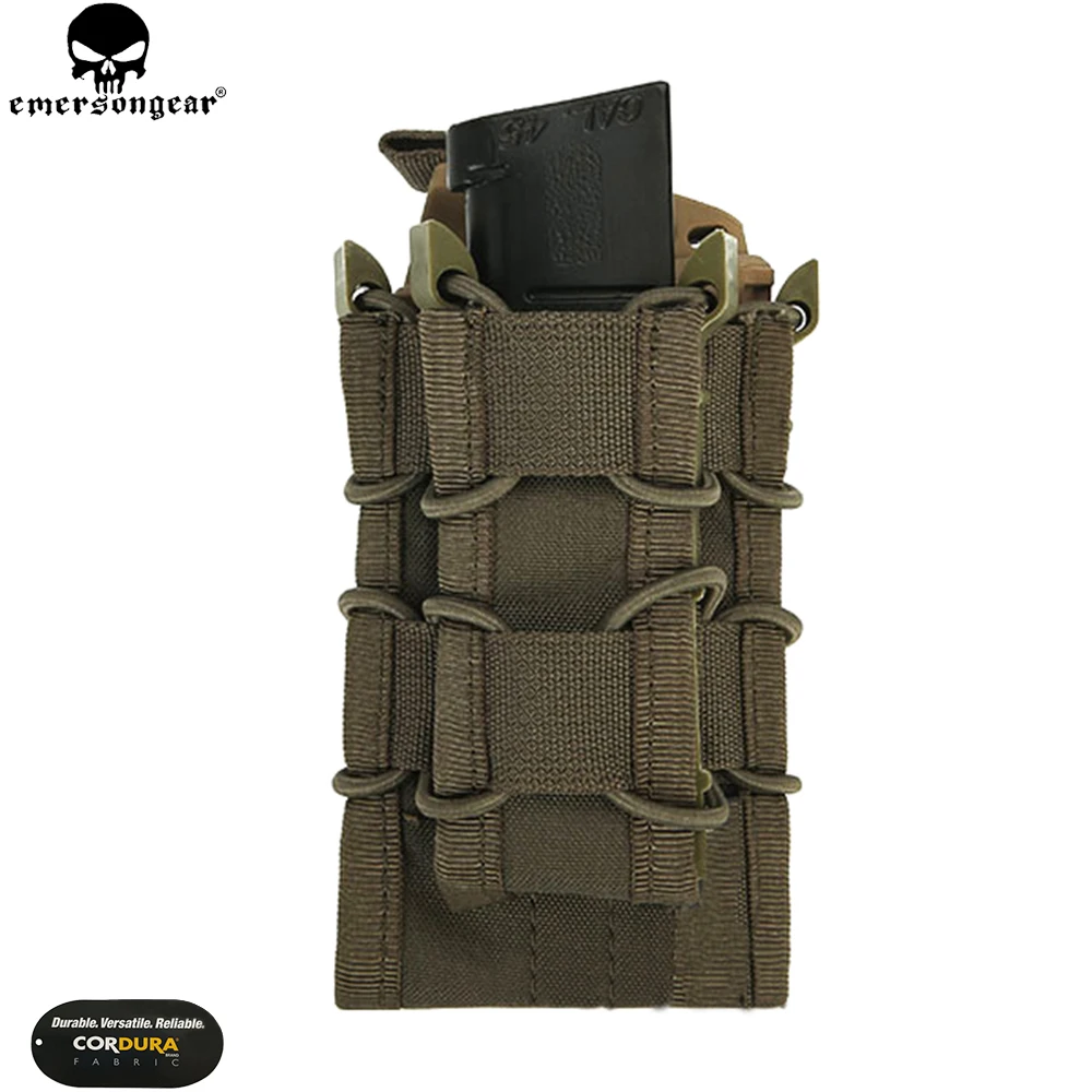 

EMERSONGEAR 5.56 Dual Decker Magazine Pouch Hunting Tactical M4 Mag Pouch Airsoft Rifle Molle Mag Nylon Pouch EM6346