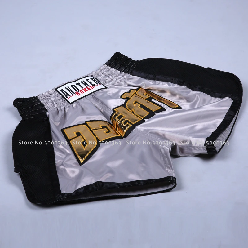 Kick Boxing мужские тренировочные шорты для мальчиков ММА Муай Тай детские спортивные