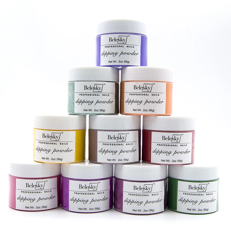 Белески голографическая блестящая пудра для напыления цветная 56 г длительное