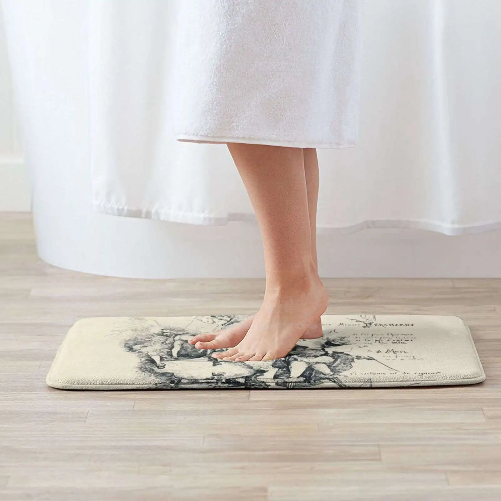 Alphonse Мари мухи мэйлайард Леон меню и программы 1898 0351 г. Мессенджер мышин Bernhardt 3D