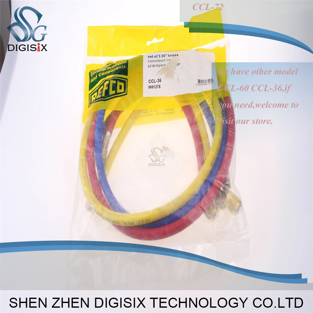 three-color dosing tube CCL-72 1.8M refrigerant pipe dosing tube