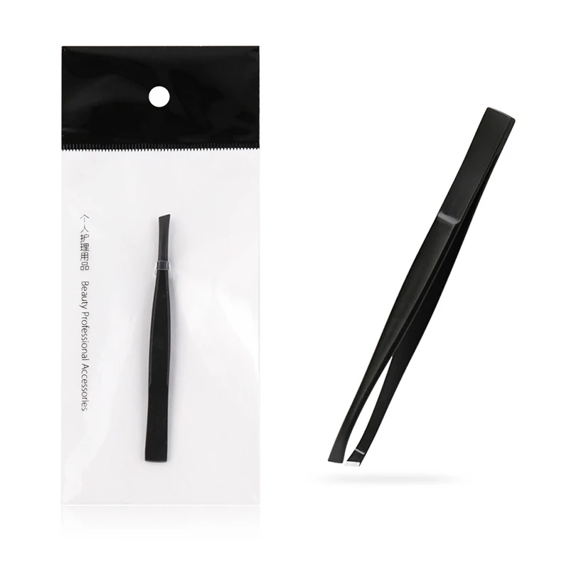1 шт для бровей Пинцет из нержавеющей стали Нержавеющая сталь уход за кожей лица