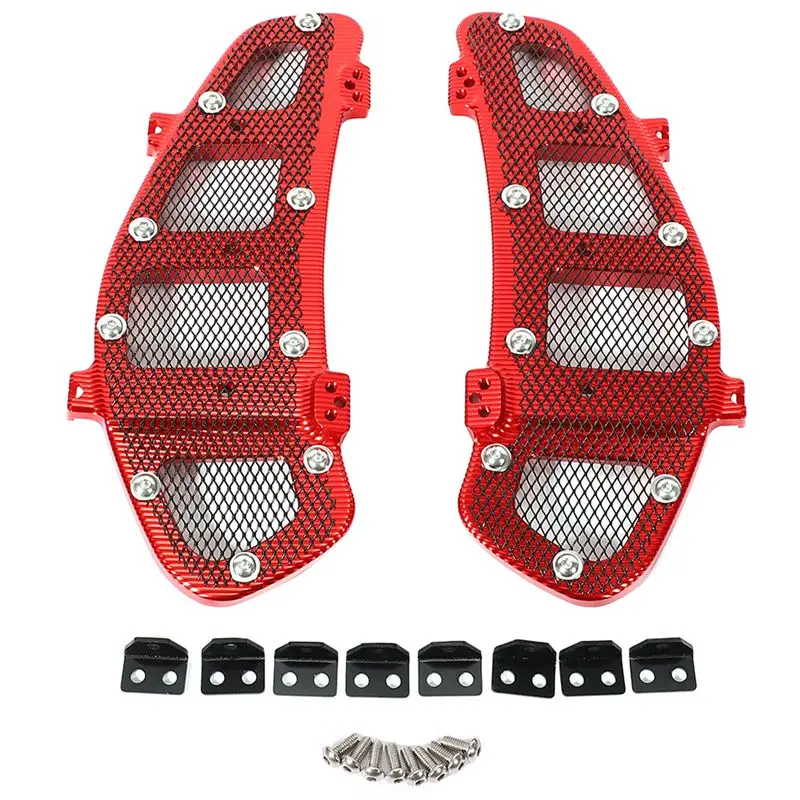 

Motorcycle Left Right Radiator Guard Grille Protector Bezel Cover for VESPA GTS 250 300 2013-2020