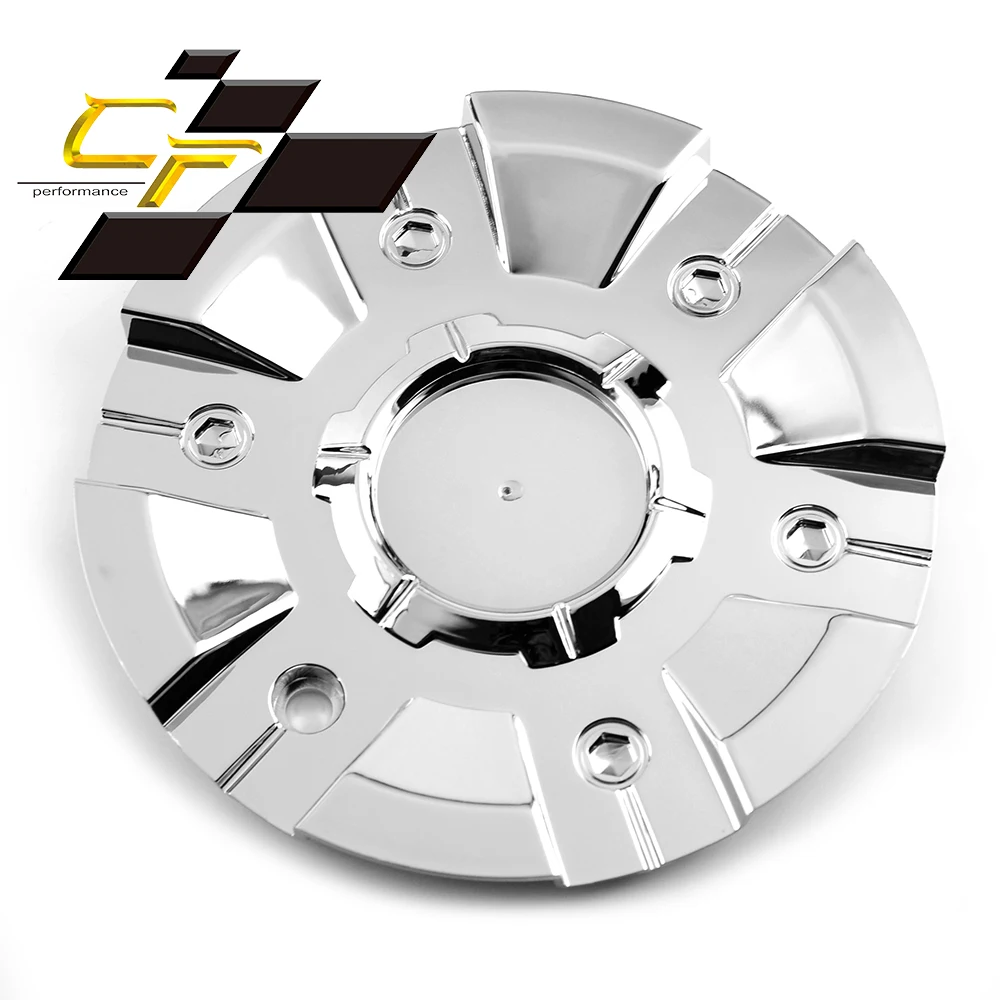 

CF Performance 1pc 172m Car Wheel Center Hub Caps Fit For #C607701CAP 2 Crave Number 4 Chrome Accessiores Auto Replacement Parts