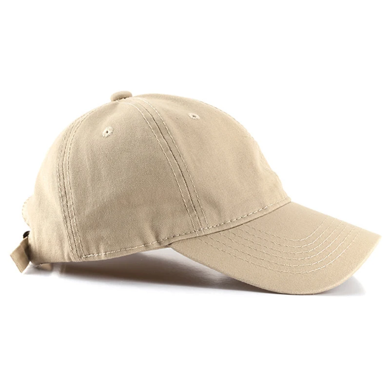 

Fashion 100% Cotton Baseball Cap for Women and Men High quality Snapback Hat Washed Adjustable hats Unisex