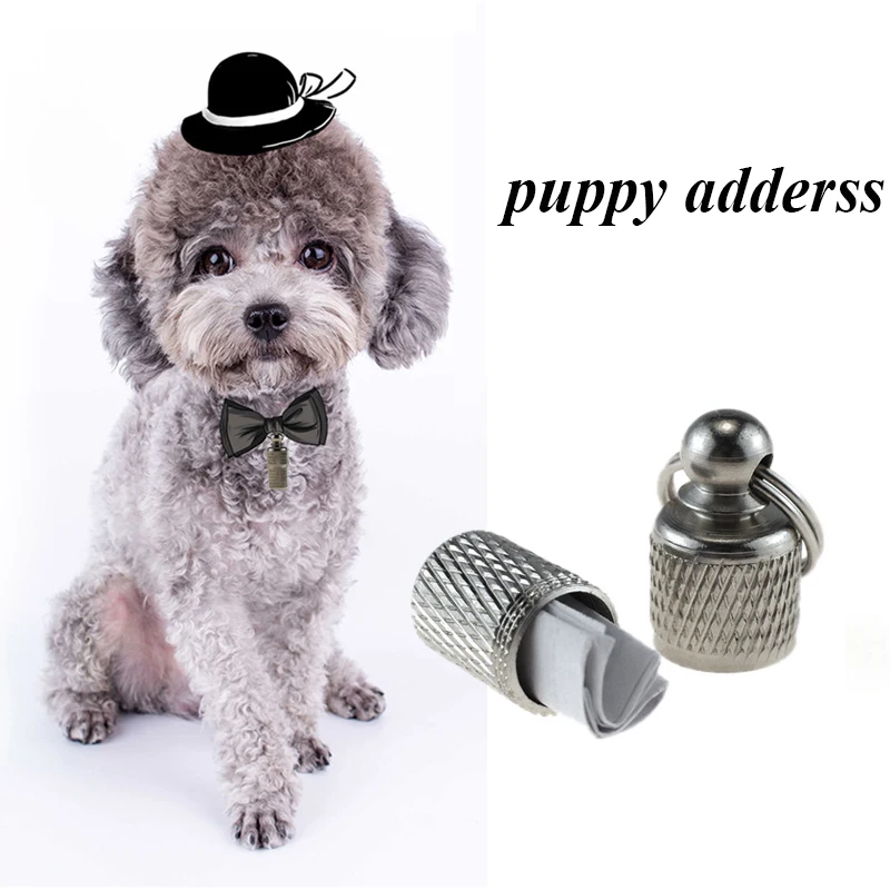 

Pet Products Personalized Tag Dog Nameplate Cat Collar Pet ID Name Identity Tube Anti Lost Name Address Label Pendant Tag