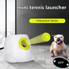 Пусковое устройство для мини-тенниса, автоматический тренажер для упражнений с мячом для домашних животных, 3 Теннисных Мяча, включая продукт для домашних животных, 1 комплект