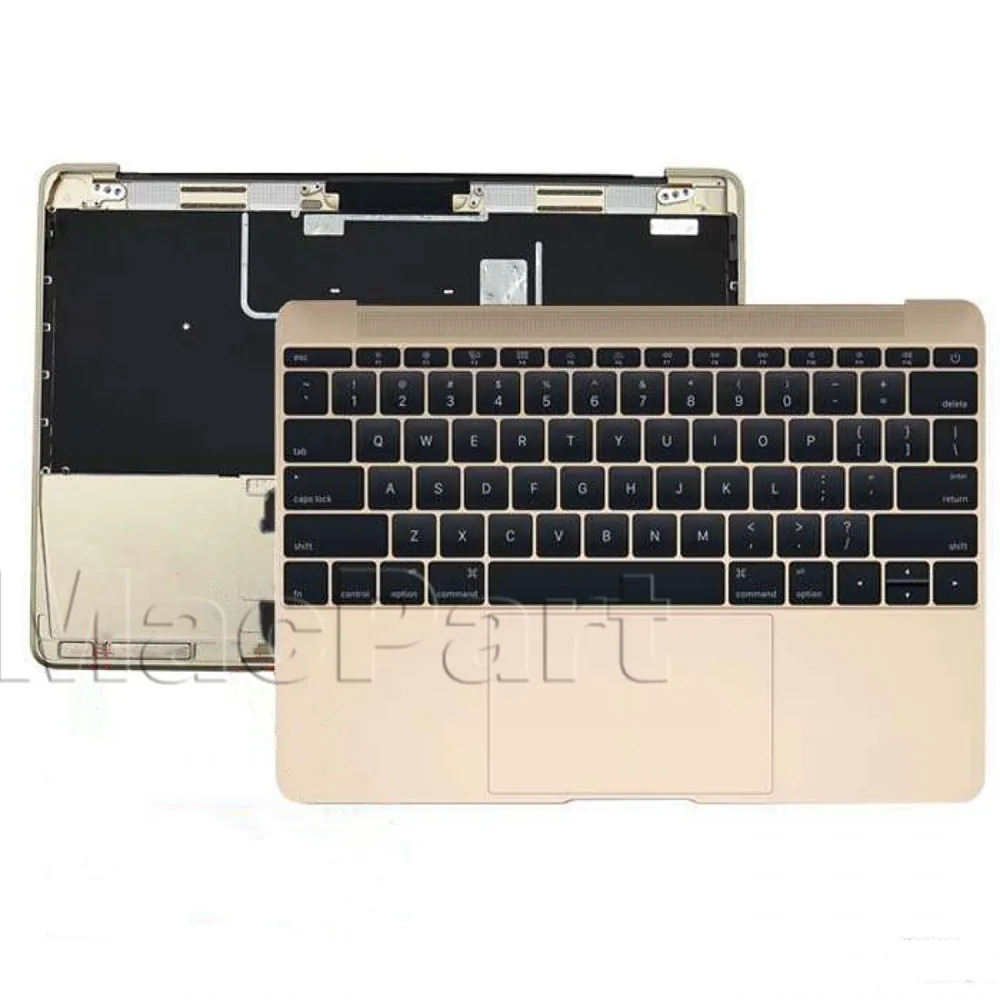 Для Macbook 12 дюймов A1534 Topcase с подсветкой клавиатуры США трекпад