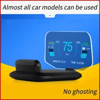 car hud head up display obd2 ii euobd overspeed warning system projector windshield auto electronic voltage alarm