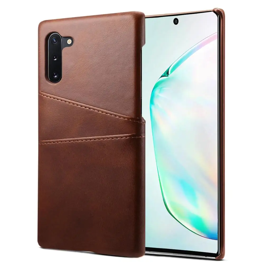 Кожаный чехол для Samsung Galaxy S10 Plus S10E кожаный с держателем карт кошелек Note 8 9 10