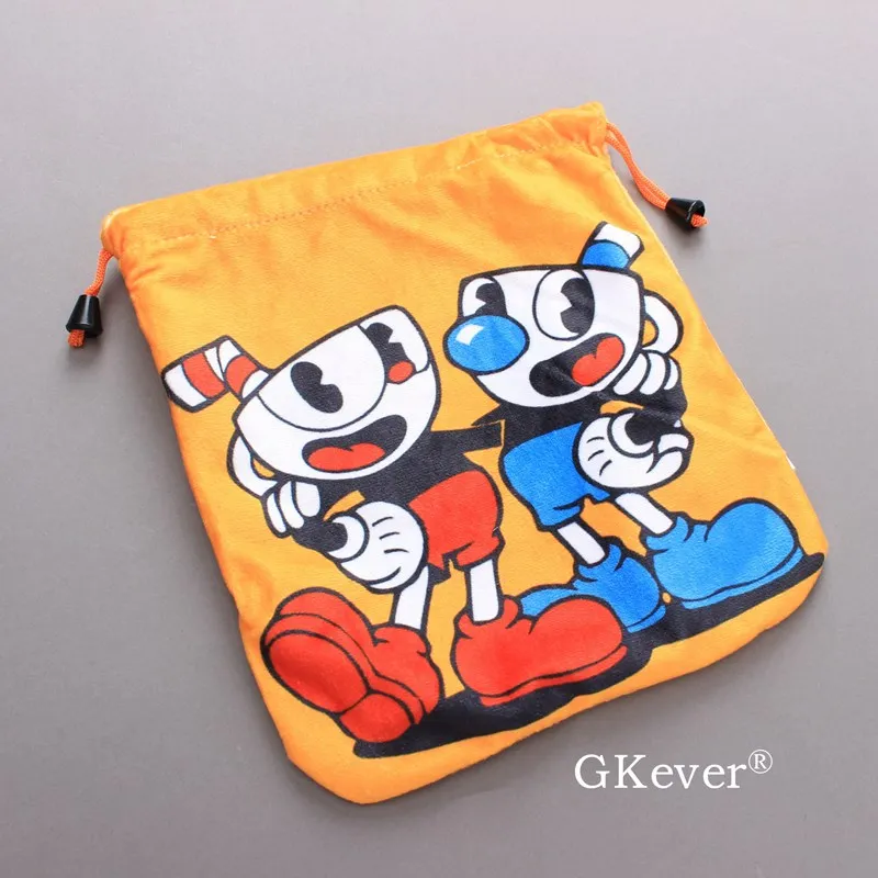 Cuphead Plush Bag Pouch Multifunctional Coin 20*23 cm Children Soft Toy Gift | Игрушки и хобби
