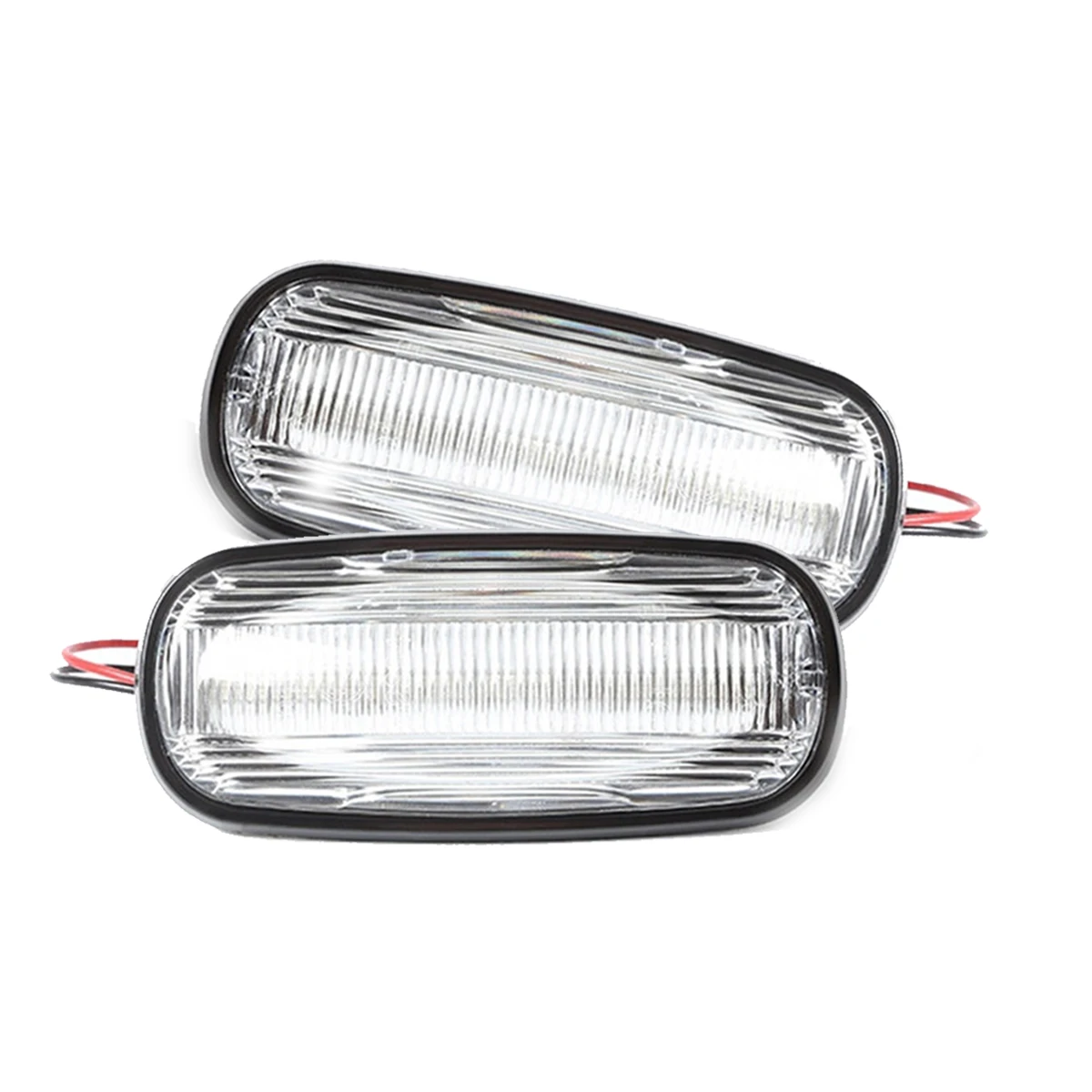 

1 Pair Flowing Side Marker Lamp Dynamic LED Side Repeater Indicator Day Light For Land Rover Discovery Defender TD5
