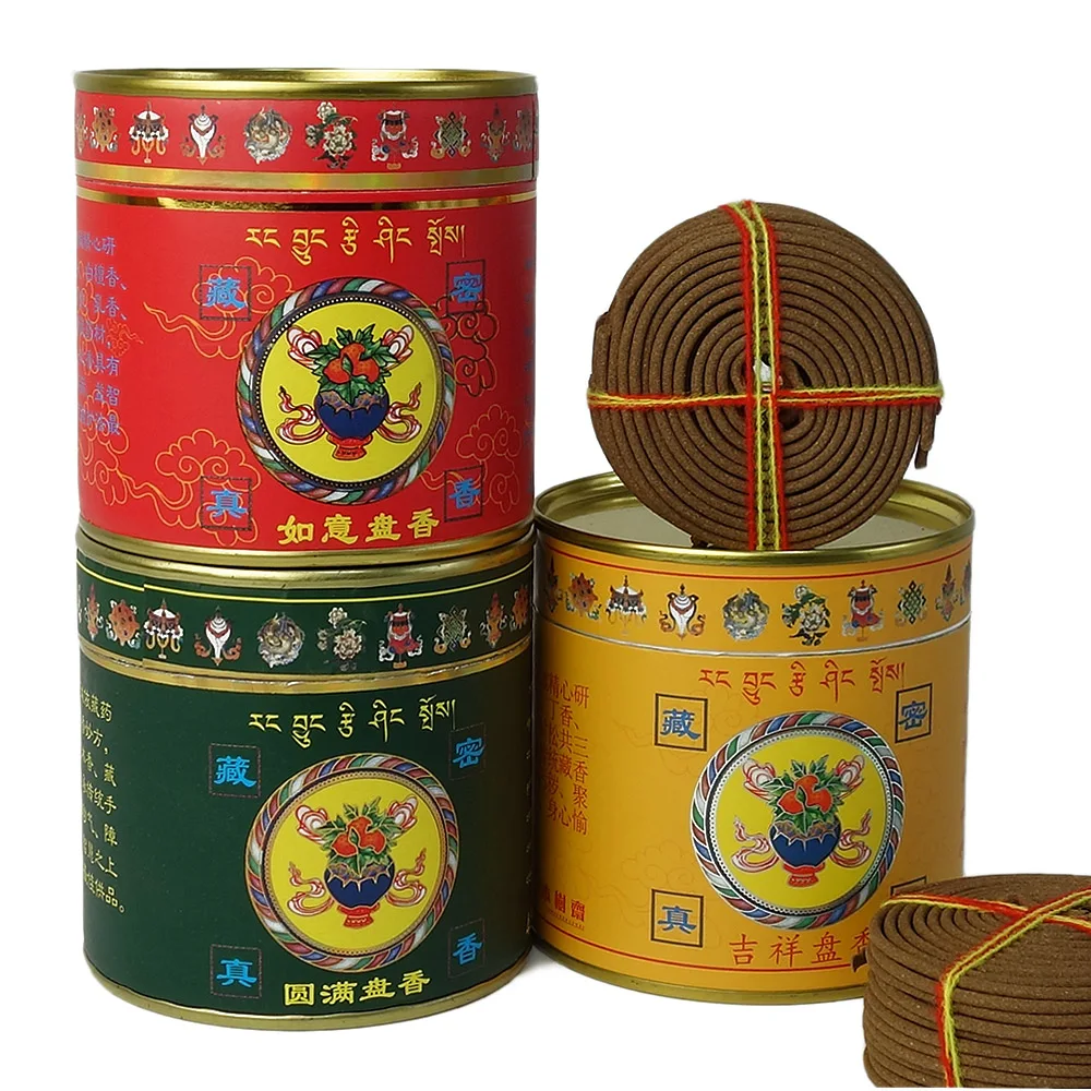 

Home Meditation Tibetan Incense, Role in the Prevention of Influenza,Natural Ingredients, Including 48 Coil
