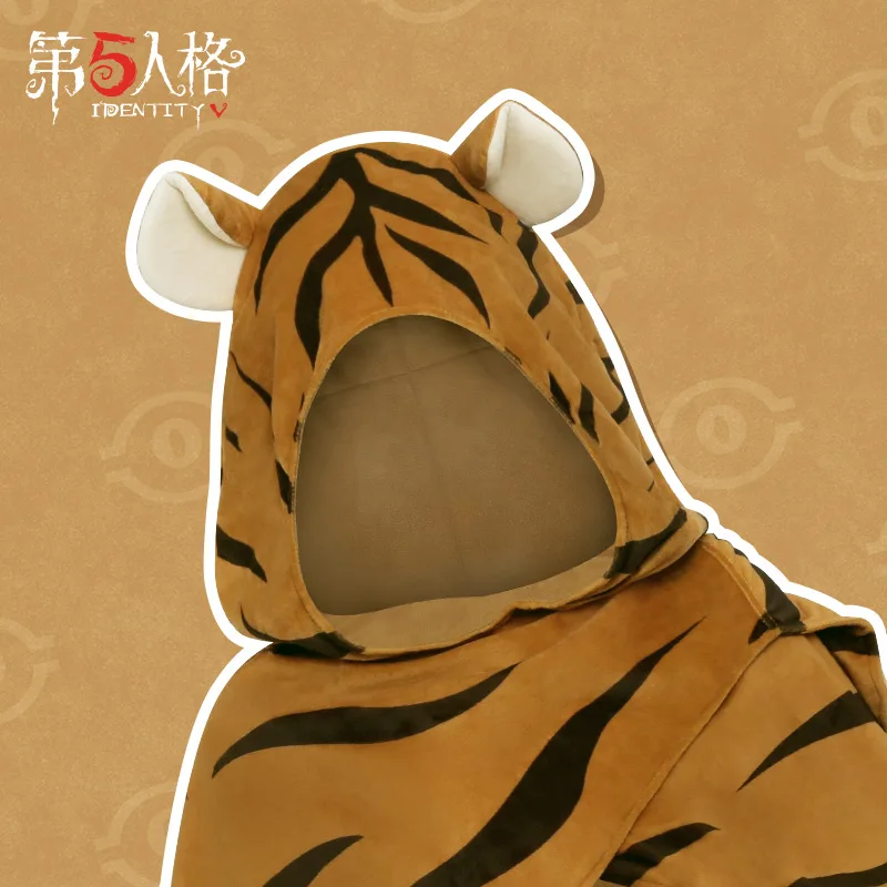 Игра личных данных в Косплэй Eli Кларк желание Тигр аниме милый плащ-накидка