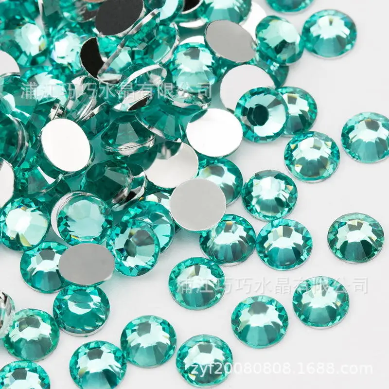 3D Стразы для дизайна ногтей драгоценные камни плоские стразы из смолы чехол