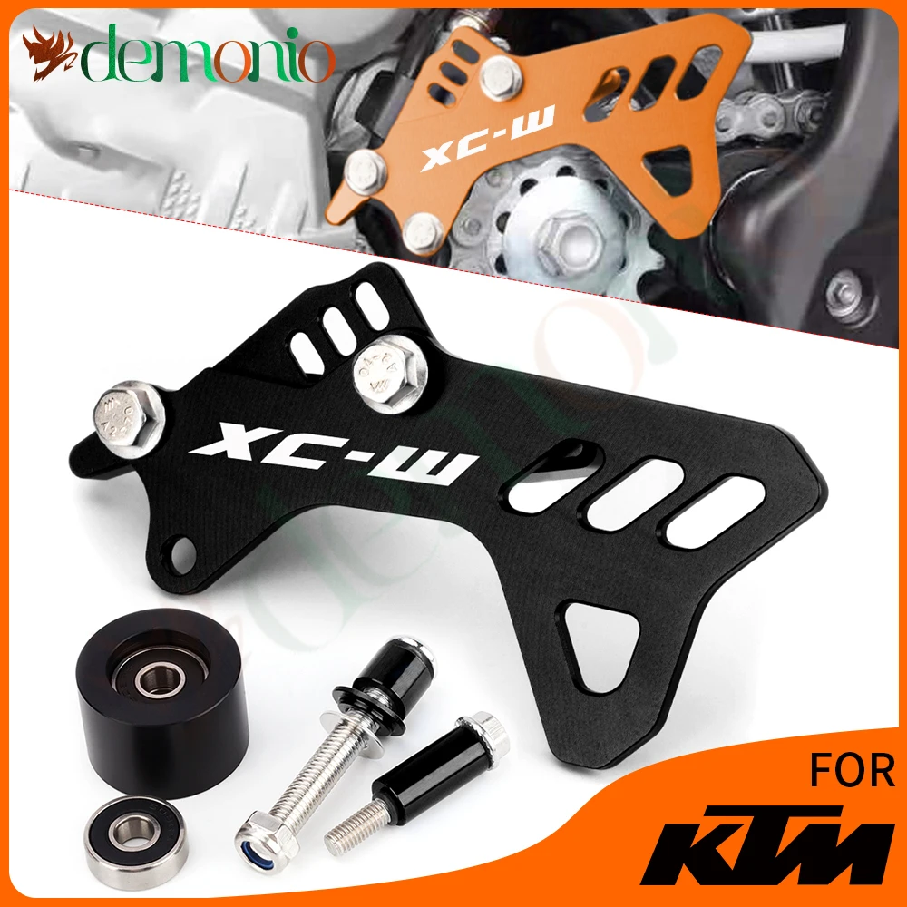 

For KTM 250 300 XC-W XCW XCF XC-F 2016 2017 2018 2019 2020 2021 Motorcycle Case Saver Sprocket Drive Cover Guard Protector