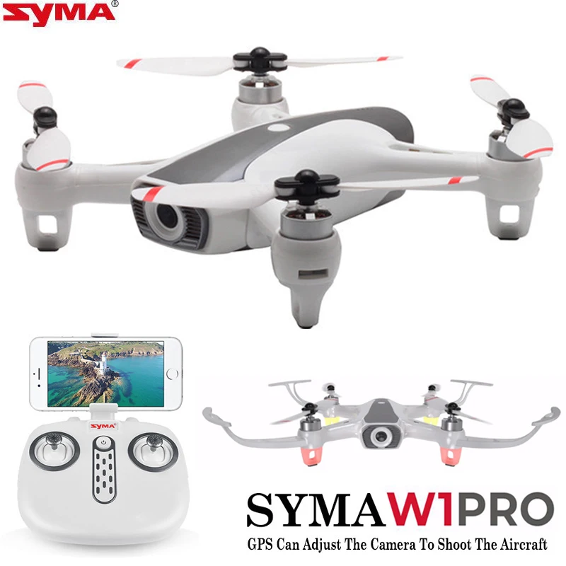 SYMA W1 PRO GPS 5G Wi Fi FPV Дрон с 4K HD Регулируемый Камера следите за жестами оптическим