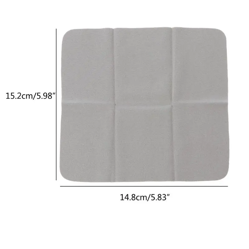 

Tech Nano Anti Fog Wipe Treatment Reusable Cloth for Glasses Swim Bicyle Goggles