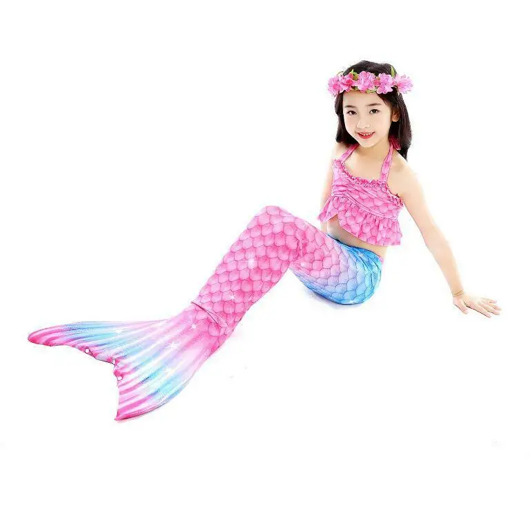 Купальный костюм Русалочки для девочек Детский купальный Ариэль 5 шт./компл.