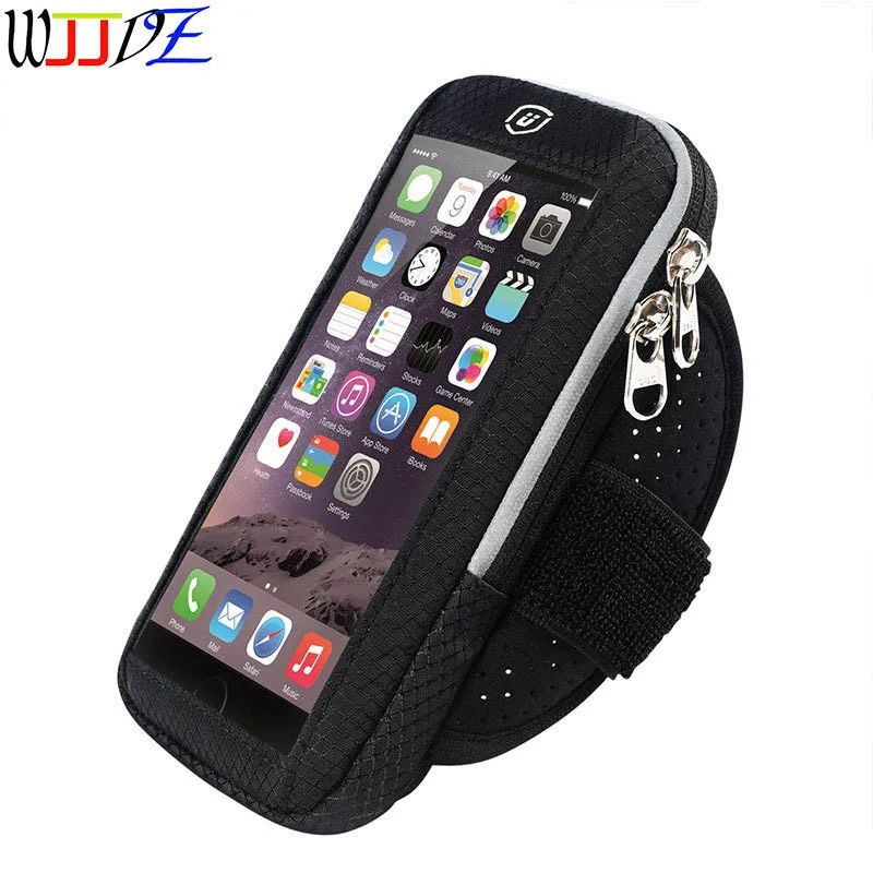 

Running bag phone arm bags sports jogging fitness riding wrist sport wallet Outdoor Camping Travelling Bag England Style WJJdz