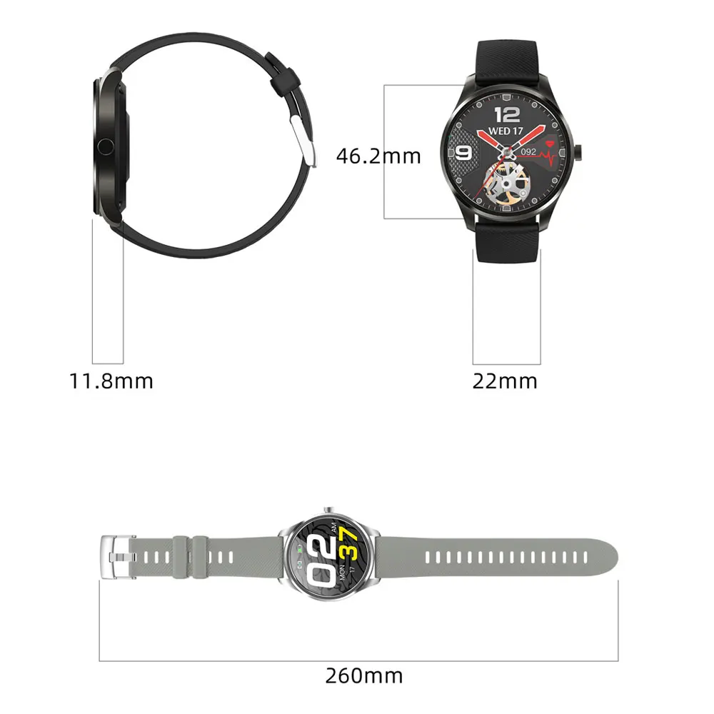 

LOKMAT Smart Watch Men Fitness Tracker Bluetooth Heart Rate Monitor Blood Pressure Wearable Devices SmartWatch Women For ios